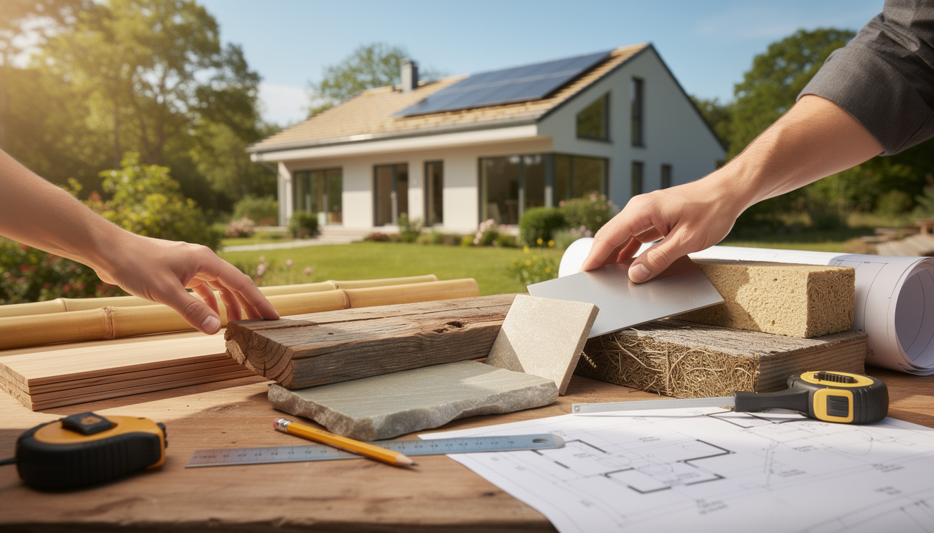 découvrez comment choisir des matériaux écologiques pour construire un habitat durable, alliant respect de l'environnement, confort et économies d'énergie.