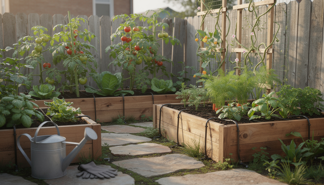 découvrez comment créer un potager bio dans un petit espace extérieur et cultivez vos propres légumes frais et naturels même avec peu de place.