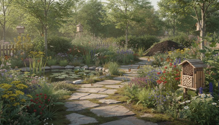 découvrez comment aménager un jardin écologique pour favoriser la biodiversité et créer un espace naturel riche en espèces végétales et animales.