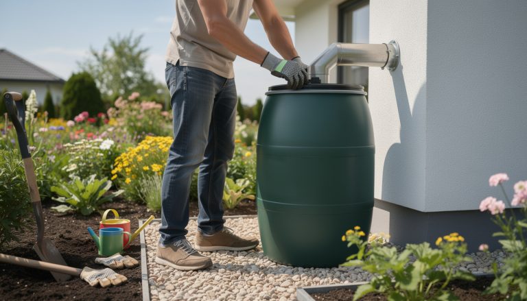 apprenez à installer un récupérateur d’eau de pluie pour votre jardin et économisez de l'eau tout en prenant soin de vos plantes.